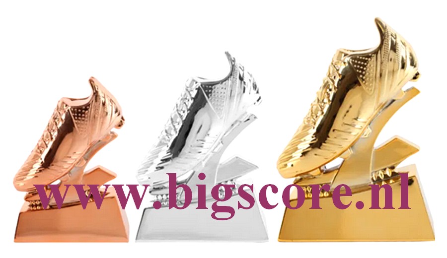 R26011 t/m R26013 Voetbalschoen Goud-Zilver-Brons